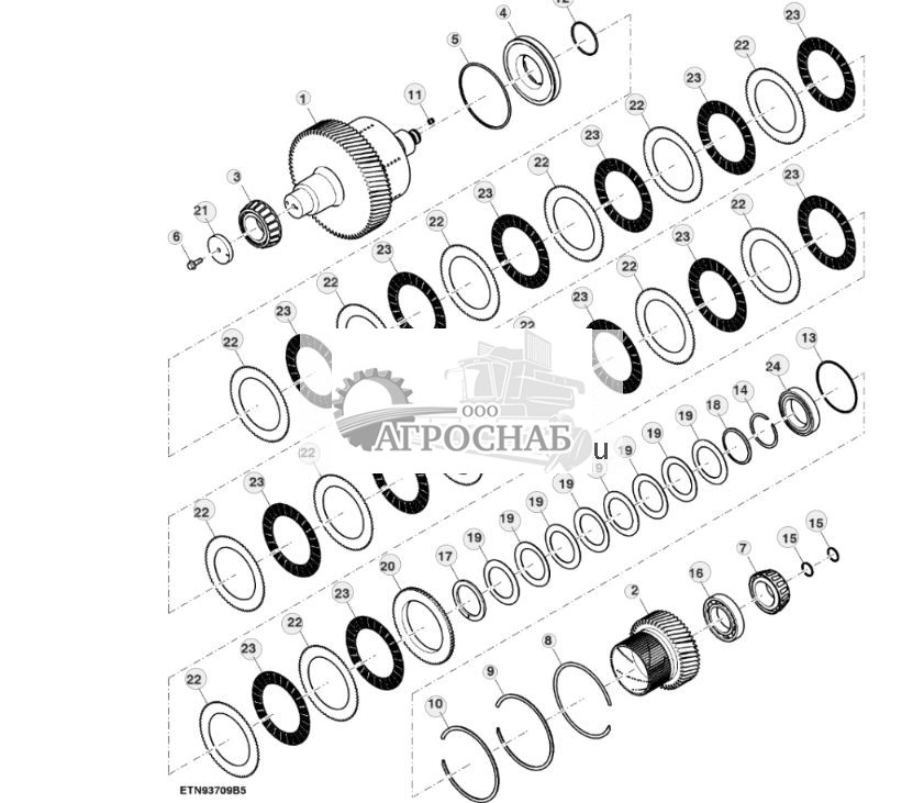 Вал, 6-я ступень, узел муфты - ST770629 439.jpg